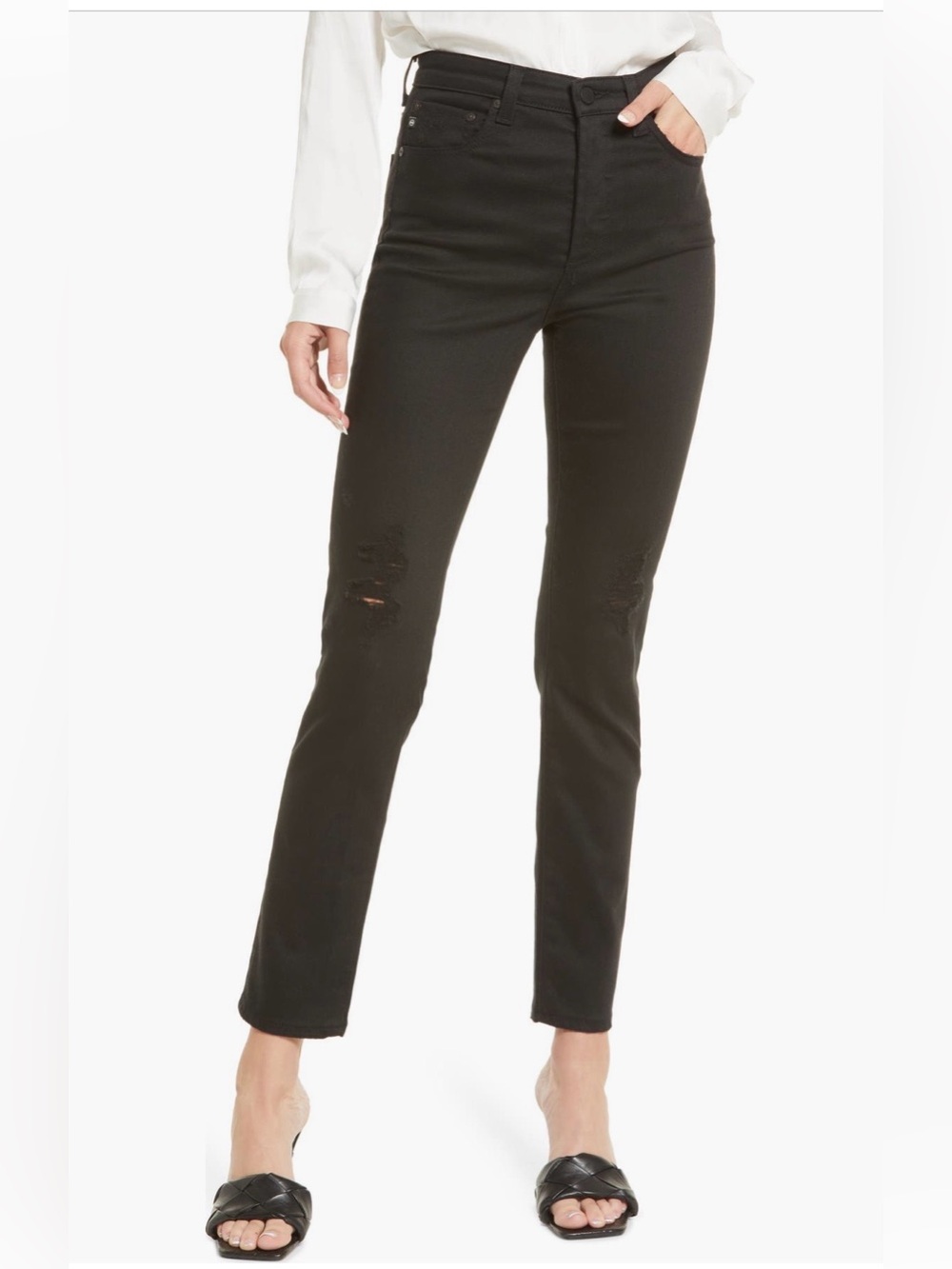AG Alexxis slim high rise vintage slim pants